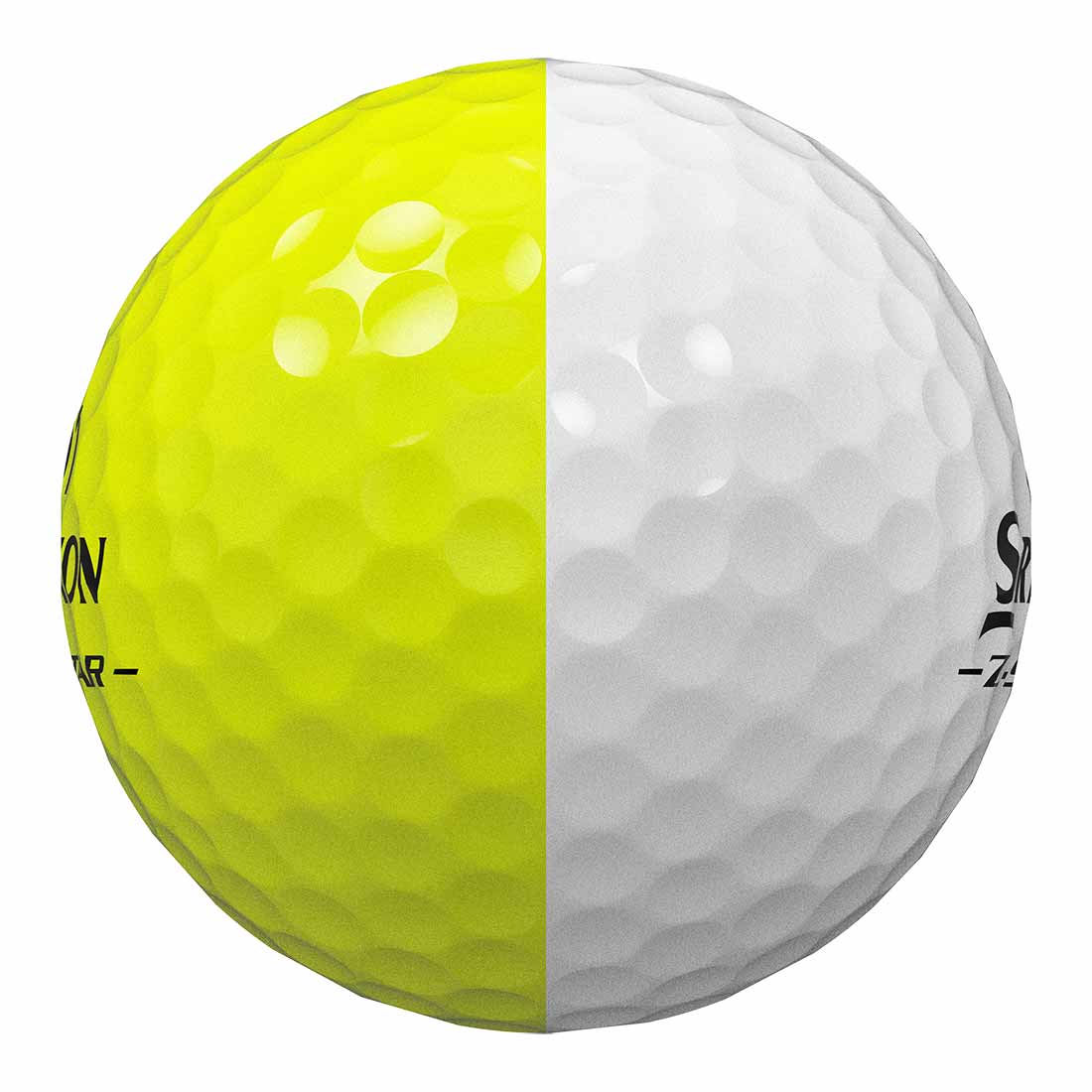 Srixon Z-Star 9 Divide White/Yellow Golf Balls