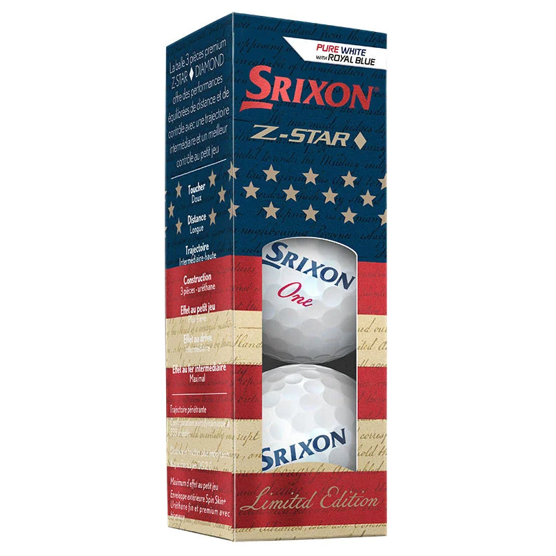Srixon All-American Z-Star Diamond 3 Golf Balls