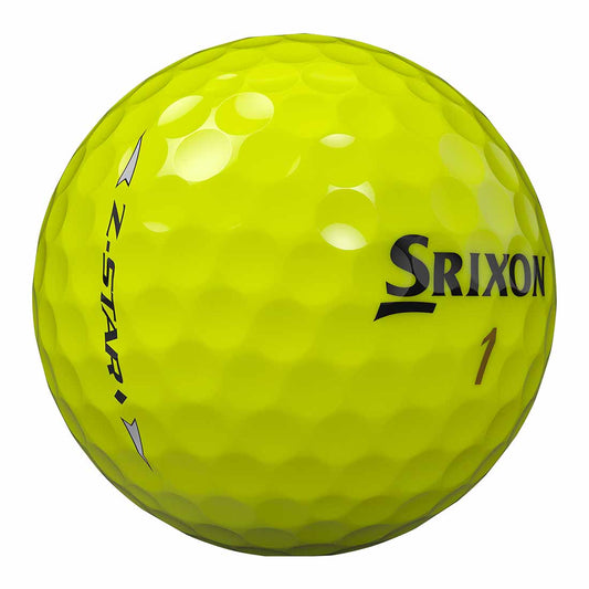 Srixon Z-Star Diamond 3 Yellow Logo Overrun Golf Balls