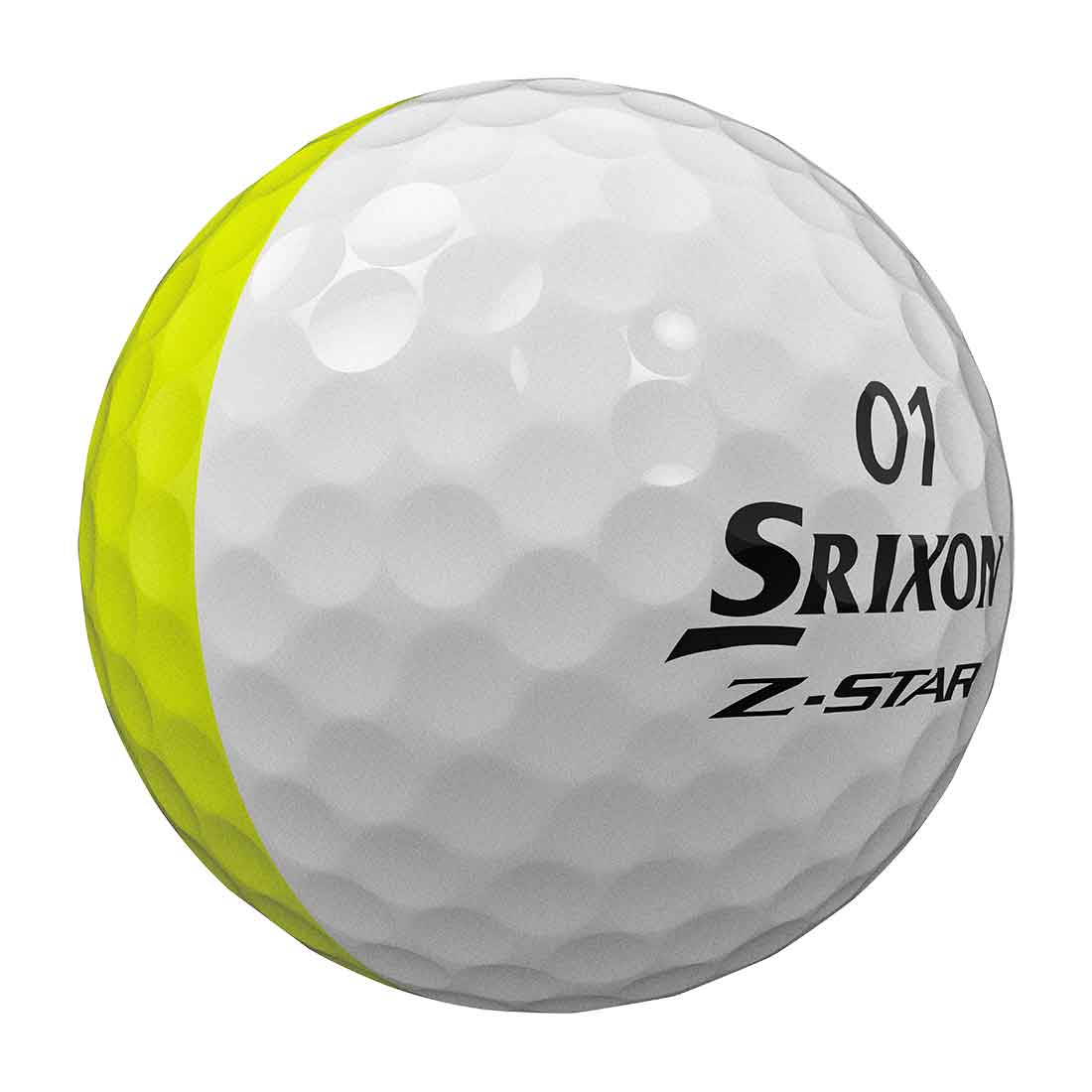 Srixon Z-Star 7 Divide White/Yellow Golf Balls