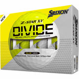 Srixon Z-Star XV 9 Divide White/Yellow Golf Balls