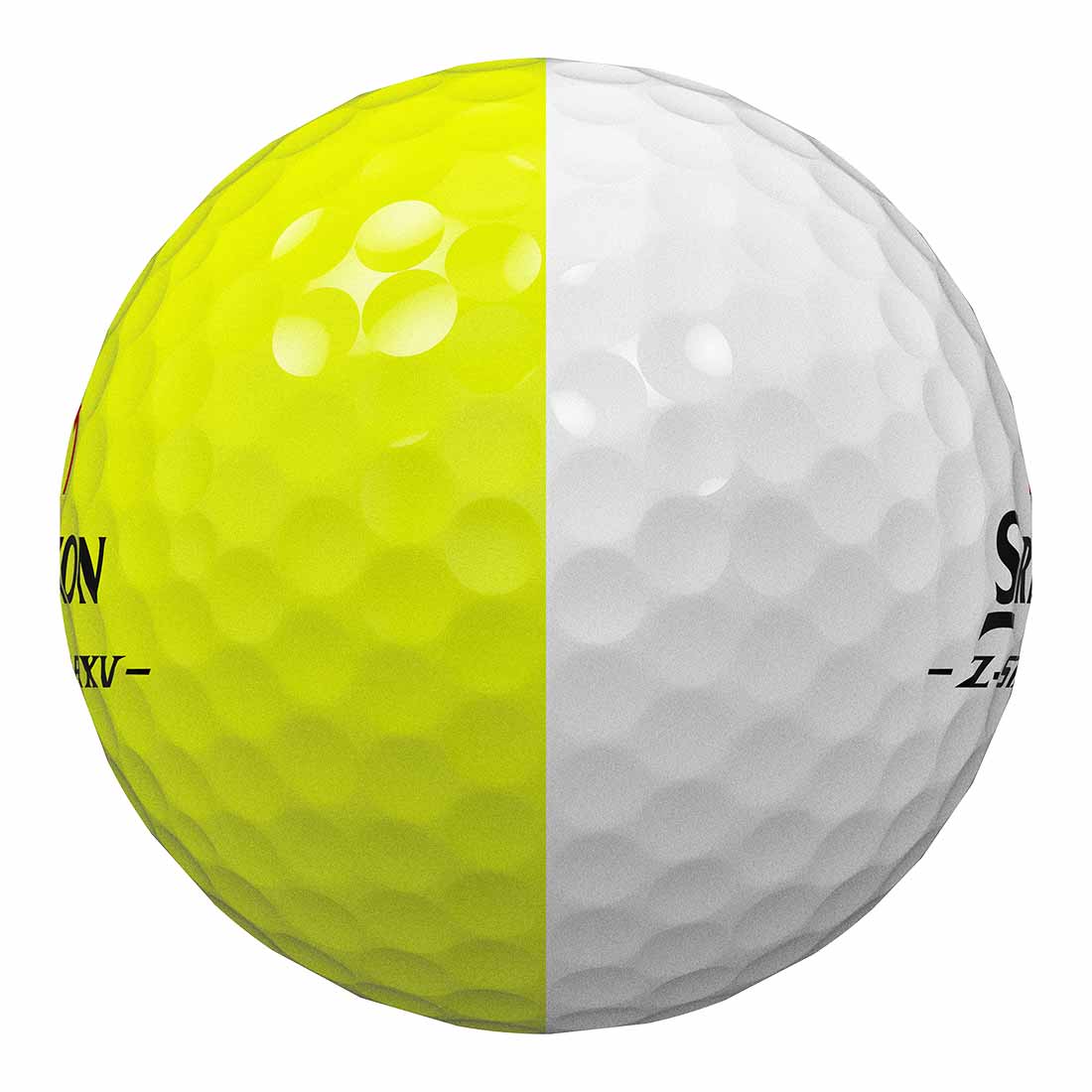 Srixon Z-Star XV 9 Divide White/Yellow Golf Balls