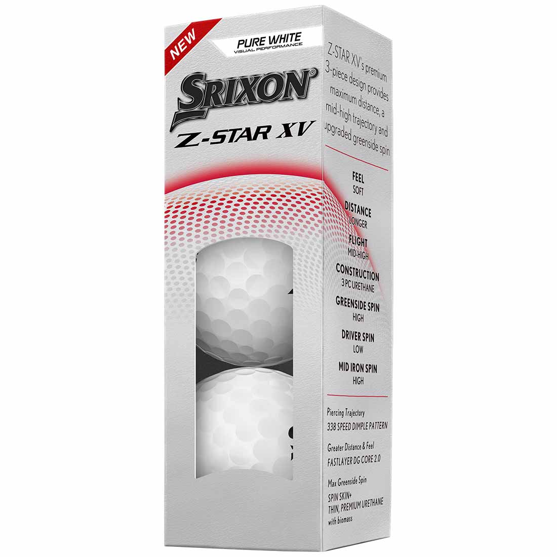 Srixon Z-Star XV 9 Personalized White Golf Balls