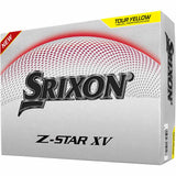 Srixon Z-Star XV 9 Yellow Golf Balls