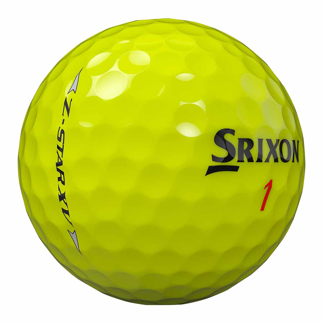 Srixon Z-Star XV 9 Personalized Yellow Golf Balls