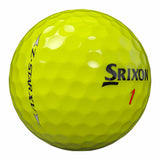 Srixon Z-Star XV 9 Yellow Logo Overrun Bagged Golf Balls