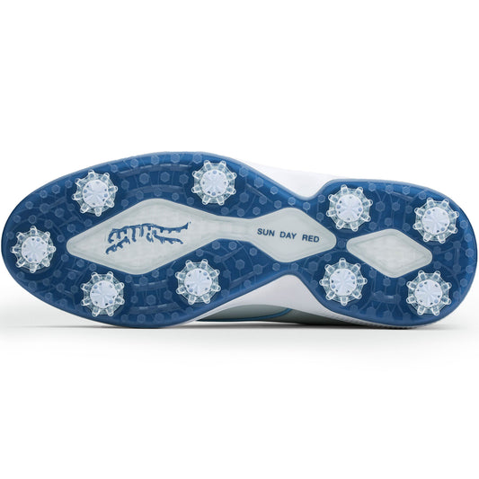 Sun Day Red Pioneer Willow Golf Shoes White/Light Blue