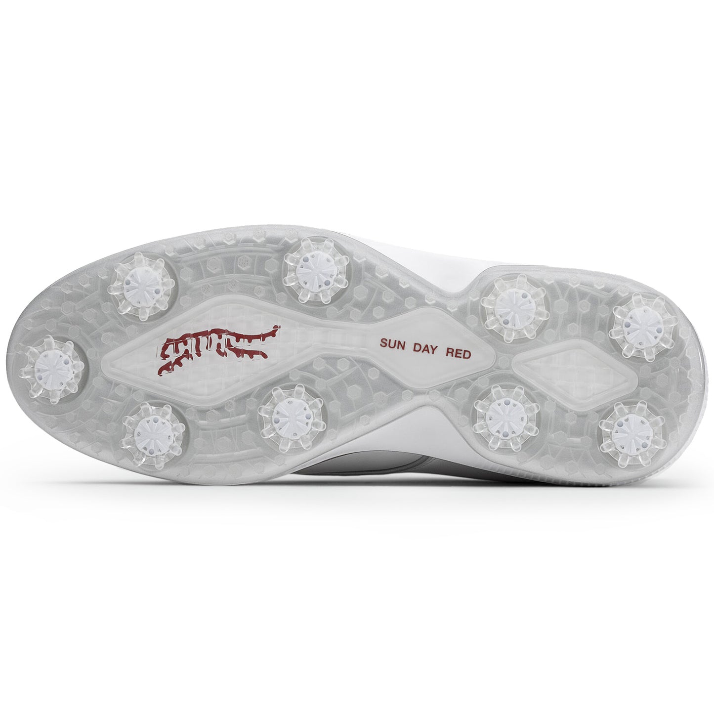 Sun Day Red Pioneer Willow Golf Shoes White/Silver