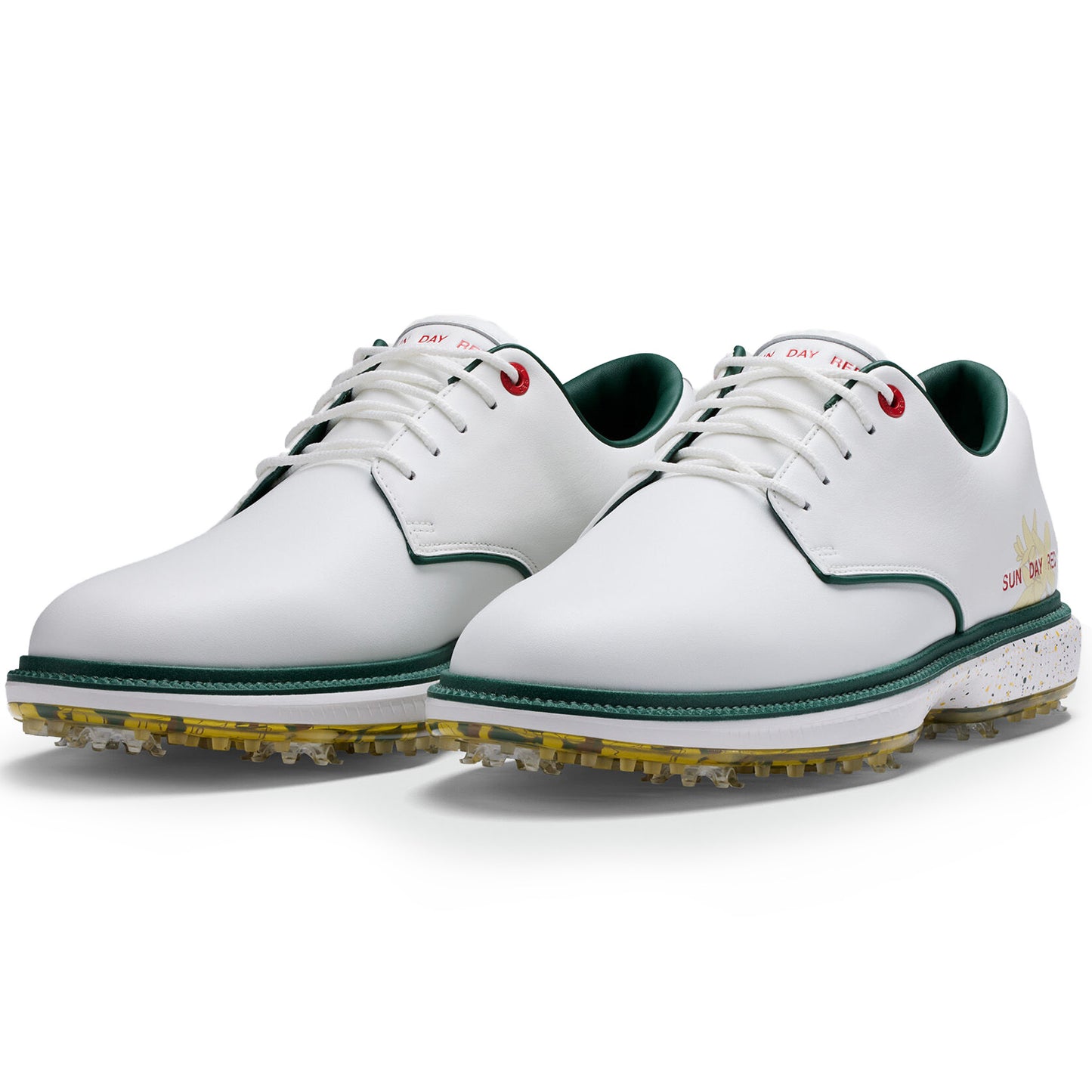 Sun Day Red Pioneer Willow Limited Edition Golf Shoes White/Green