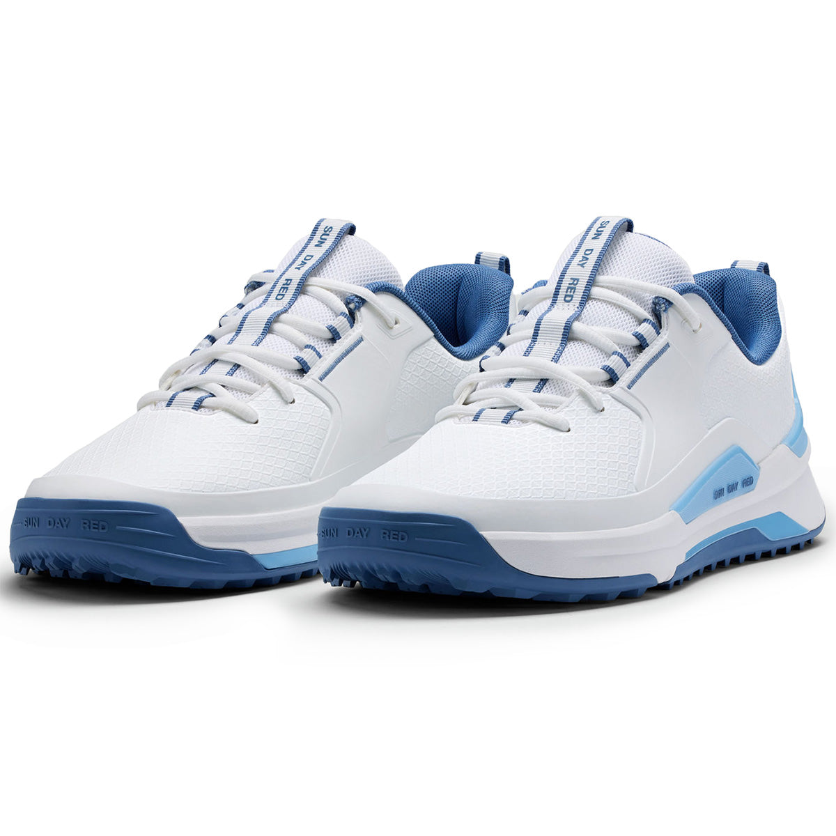 Sun Day Red Presidio Golf Shoes White/Light Blue