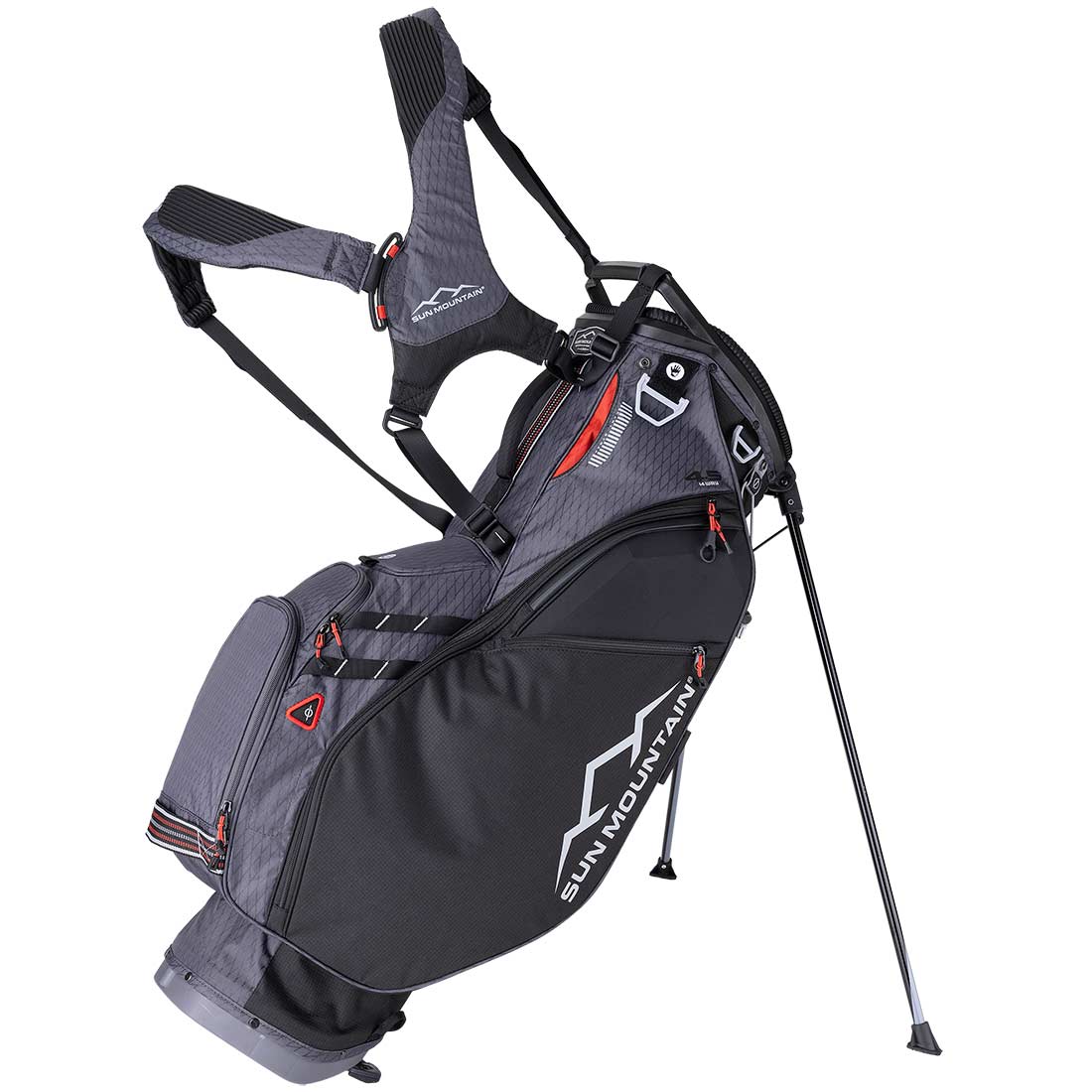 Black/Steel/Rush Red