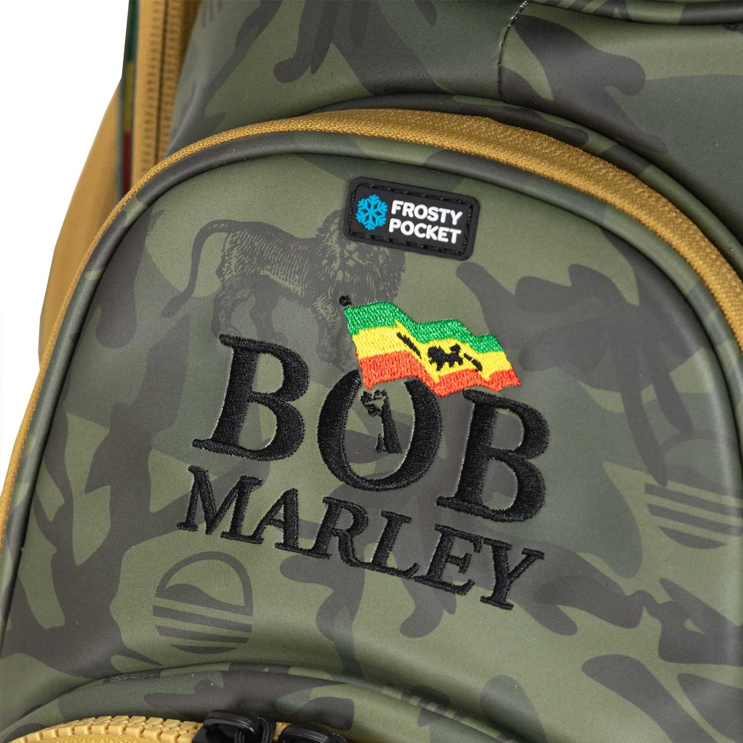 Sunday Golf Bob Marley Camo Collection The Big Rig Cart Bag