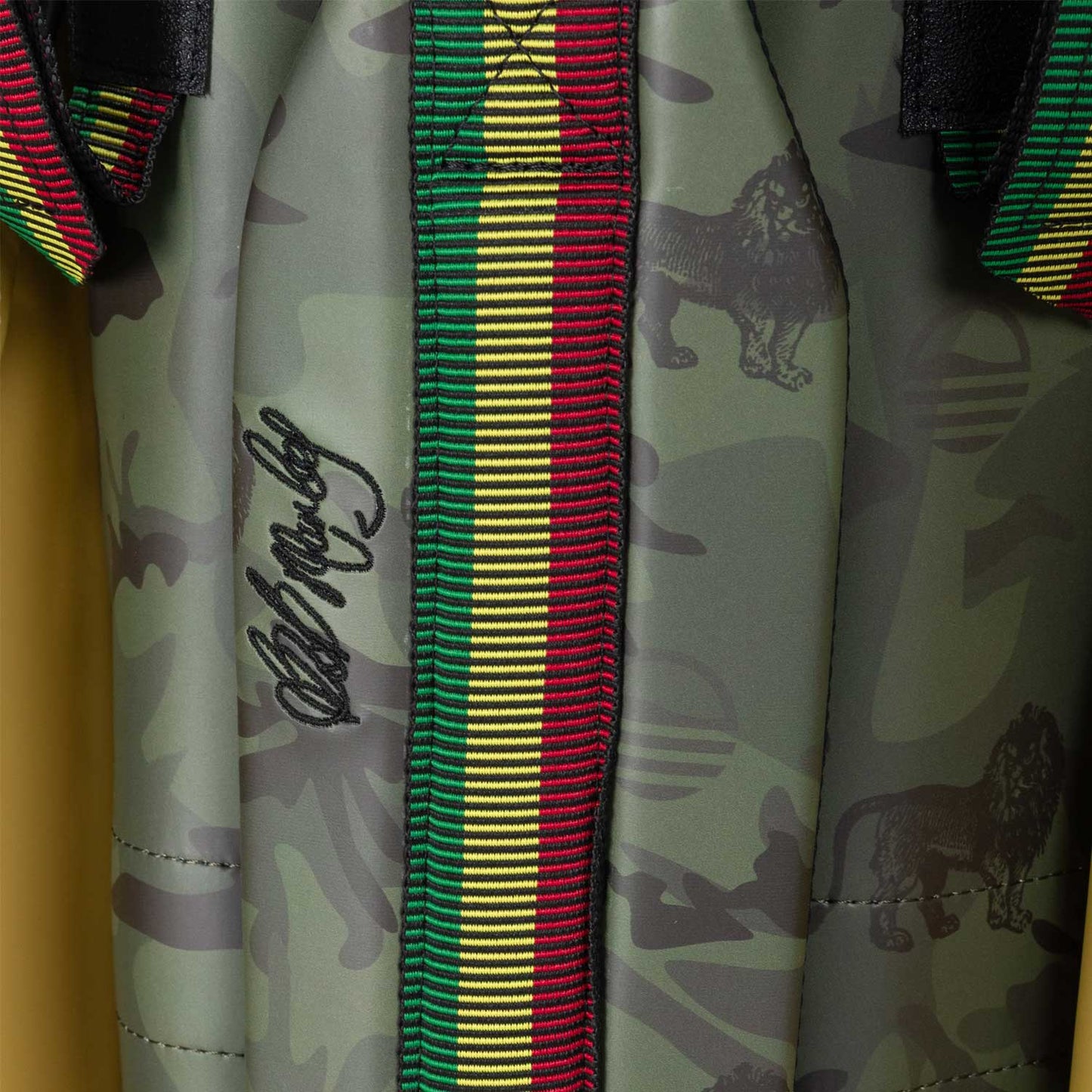 Sunday Golf Bob Marley Camo Collection The Big Rig Cart Bag