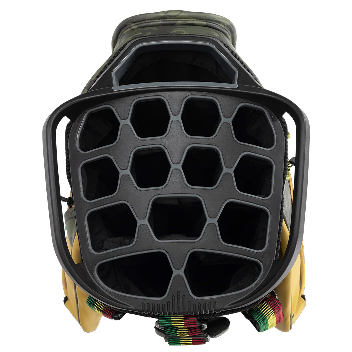Sunday Golf Bob Marley Camo Collection The Big Rig Cart Bag