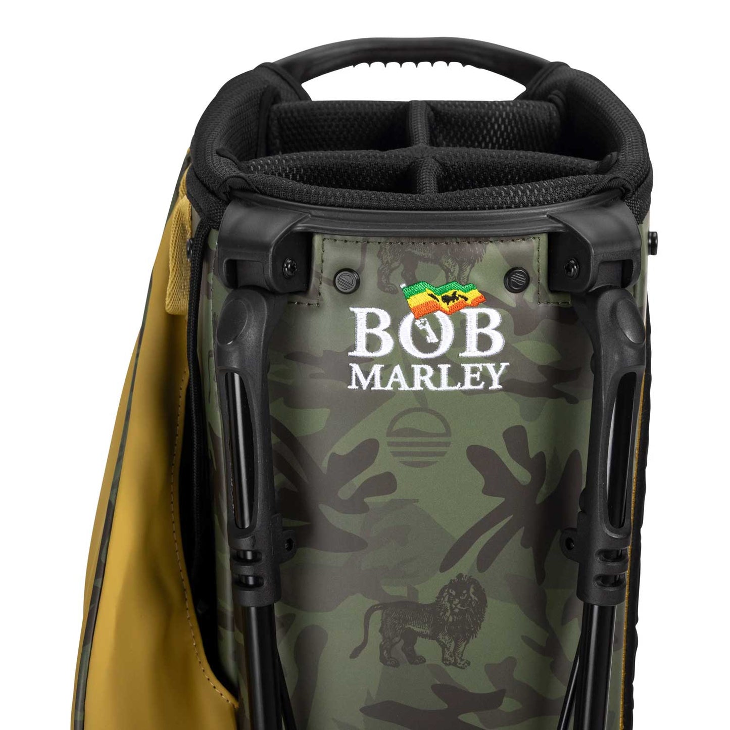 Sunday Golf Bob Marley Camo Collection Ryder Stand Bag