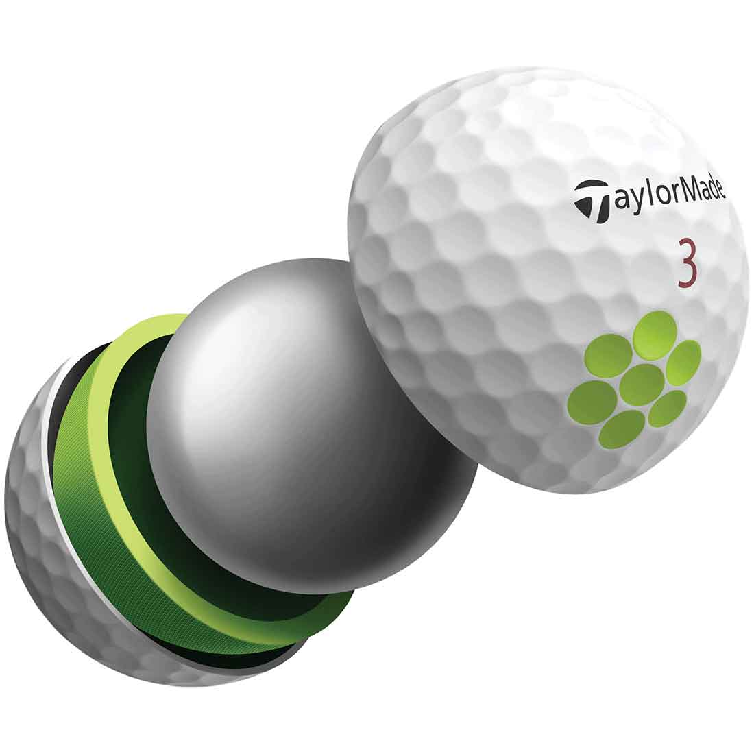 TaylorMade 2022 Tour Response White Golf Balls