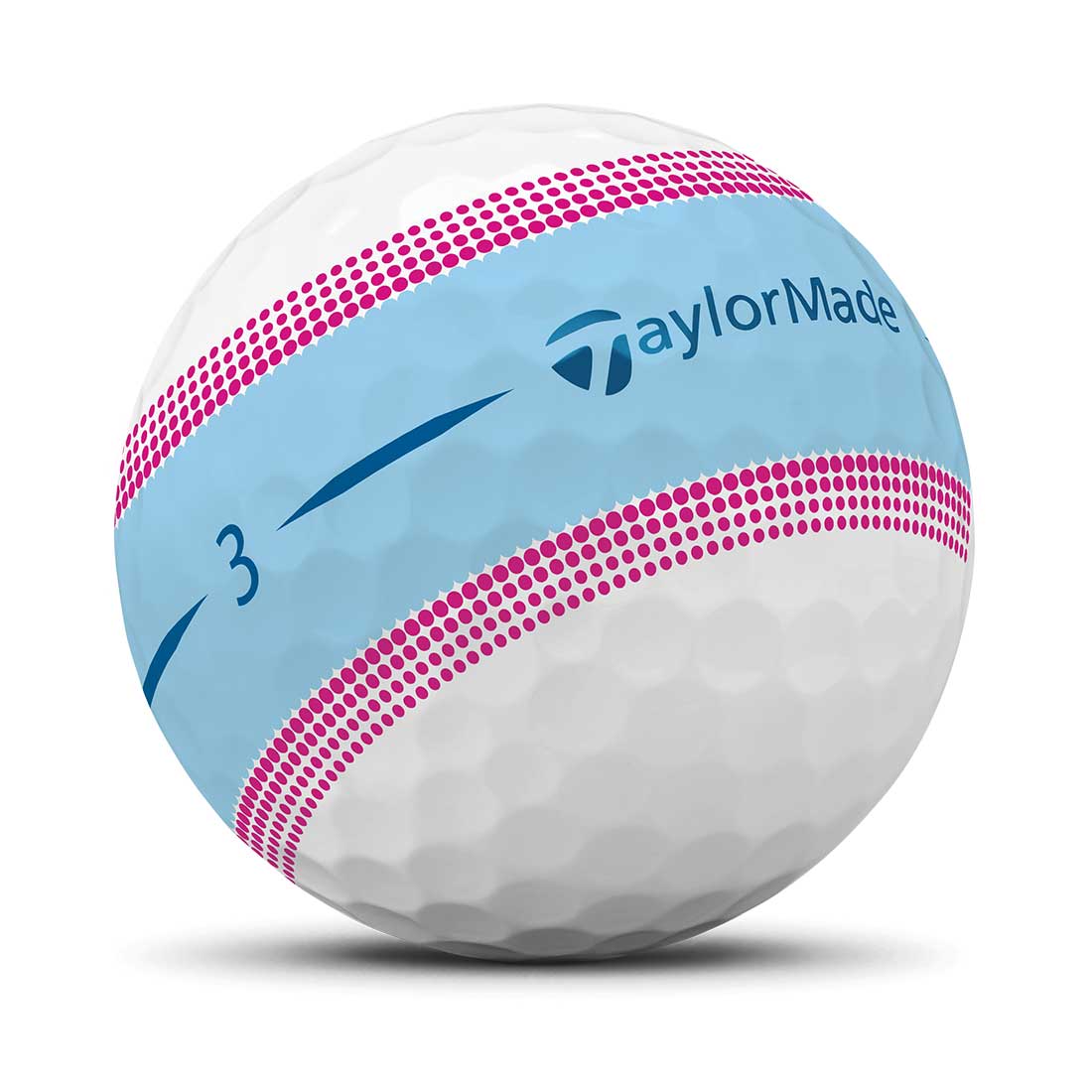 TaylorMade 2022 Tour Response Stripe Blue/Pink Golf Balls
