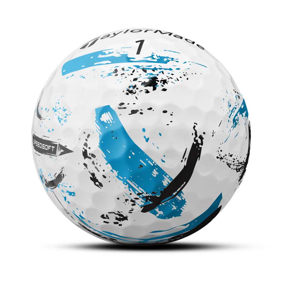 TaylorMade SpeedSoft Ink Blue Golf Balls – Golf Discount