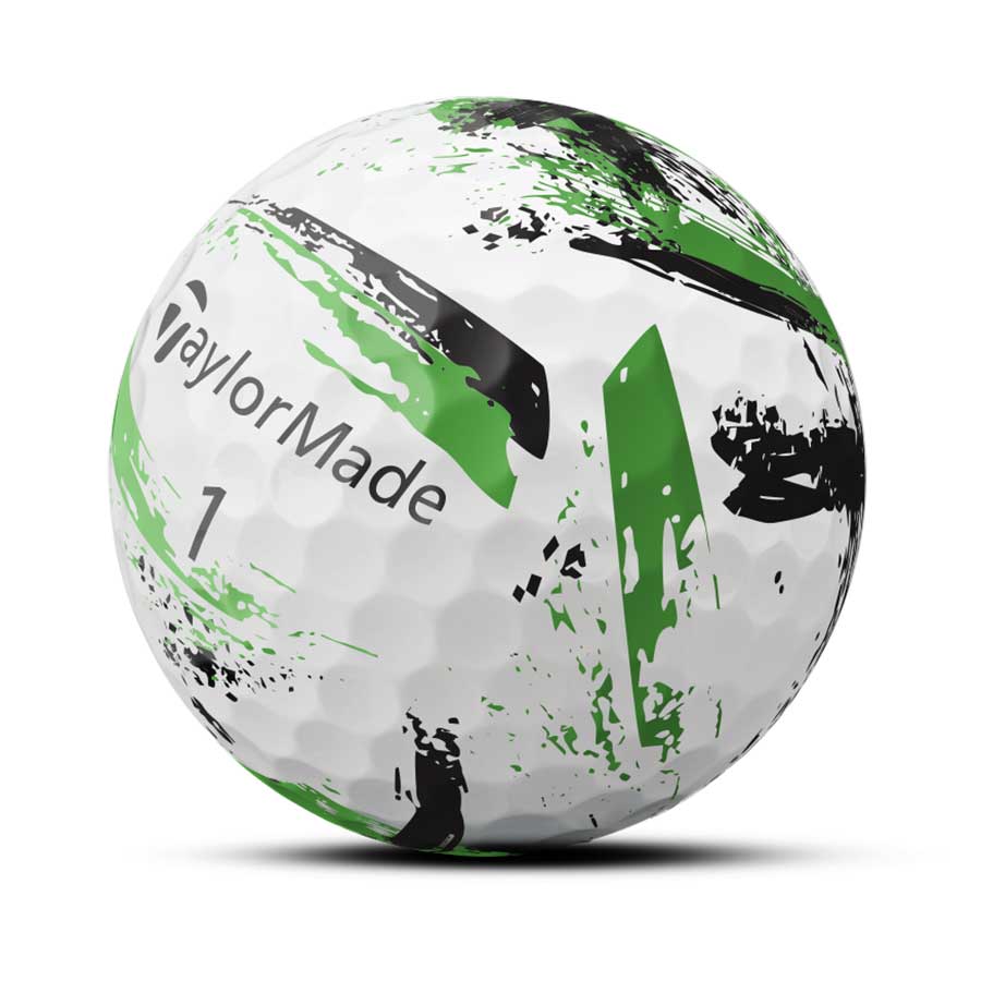 TaylorMade SpeedSoft Ink Green Golf Balls