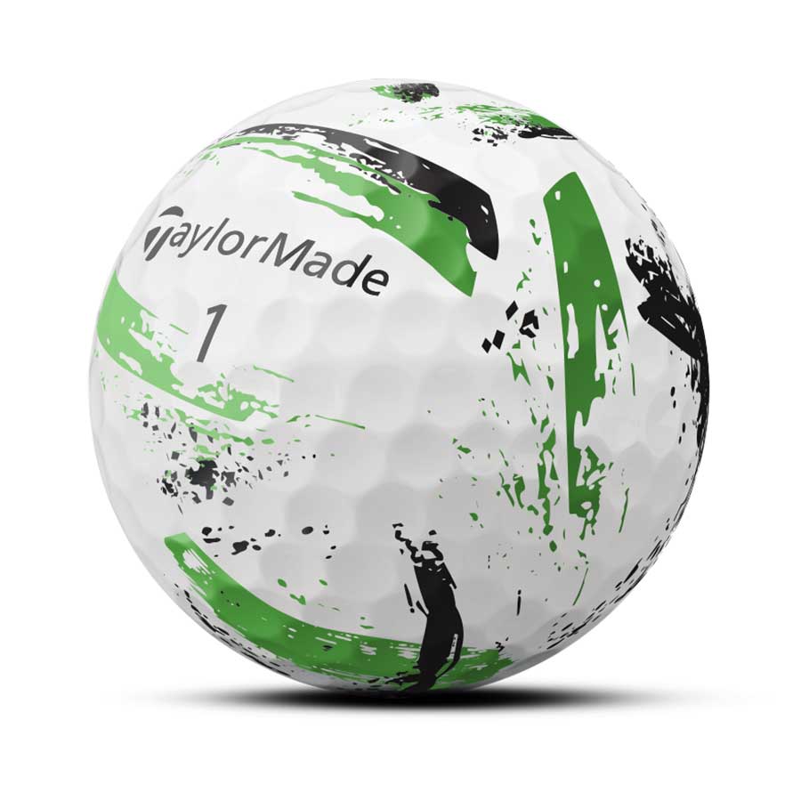 TaylorMade SpeedSoft Ink Green Golf Balls