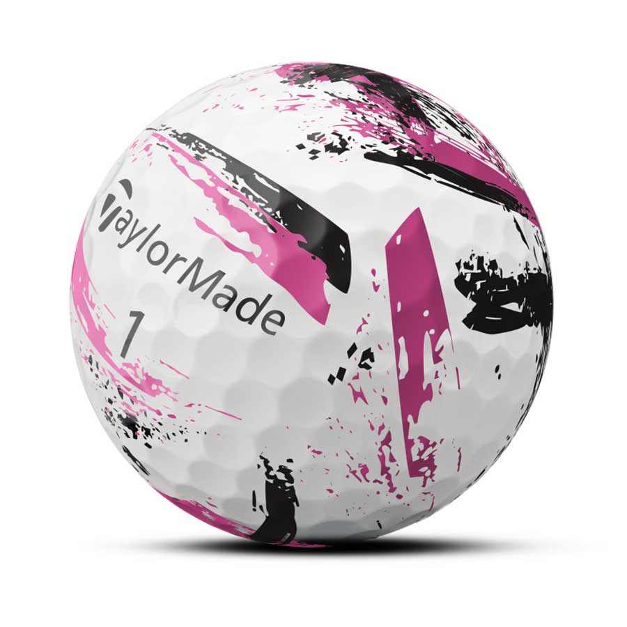 TaylorMade SpeedSoft Ink Pink Golf Balls – Golf Discount