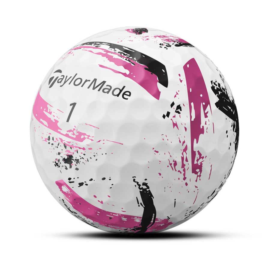 TaylorMade SpeedSoft Ink Pink Golf Balls – Golf Discount
