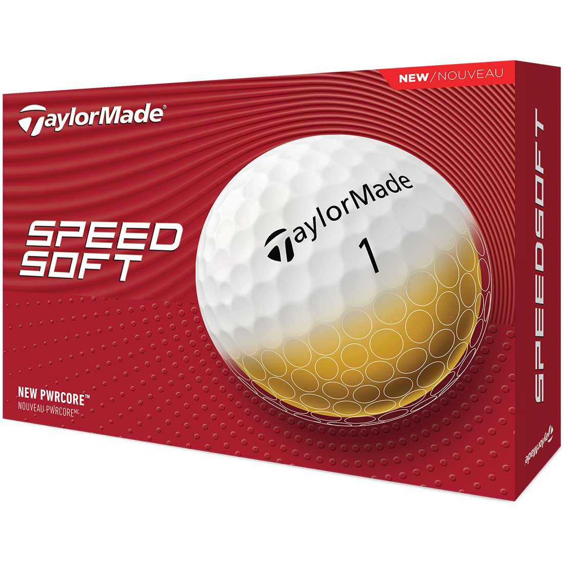 TaylorMade SpeedSoft White Golf Balls