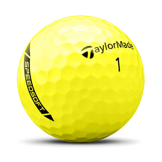 TaylorMade SpeedSoft Yellow Golf Balls