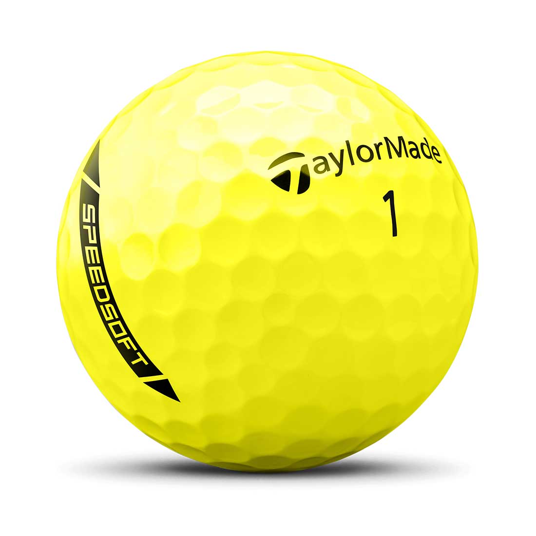 TaylorMade SpeedSoft Yellow Personalized Golf Balls