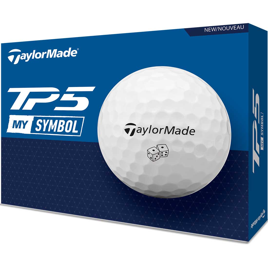 TaylorMade TP5X MY SYMBOL ゴルフボール 12個入り。 TaylorMade 2024 TP5 MySymbol Golf Balls – Golf Discount