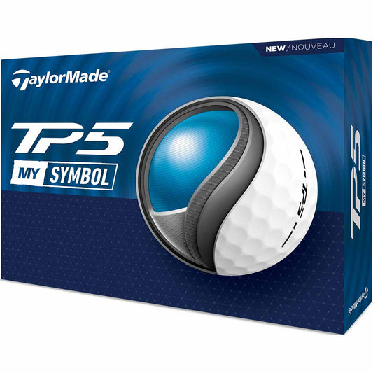 TaylorMade TP5 MySymbol Golf Balls