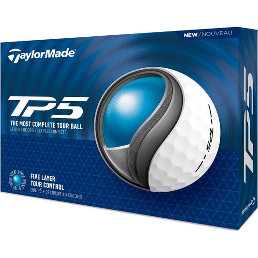 TaylorMade TP5 White Golf Balls