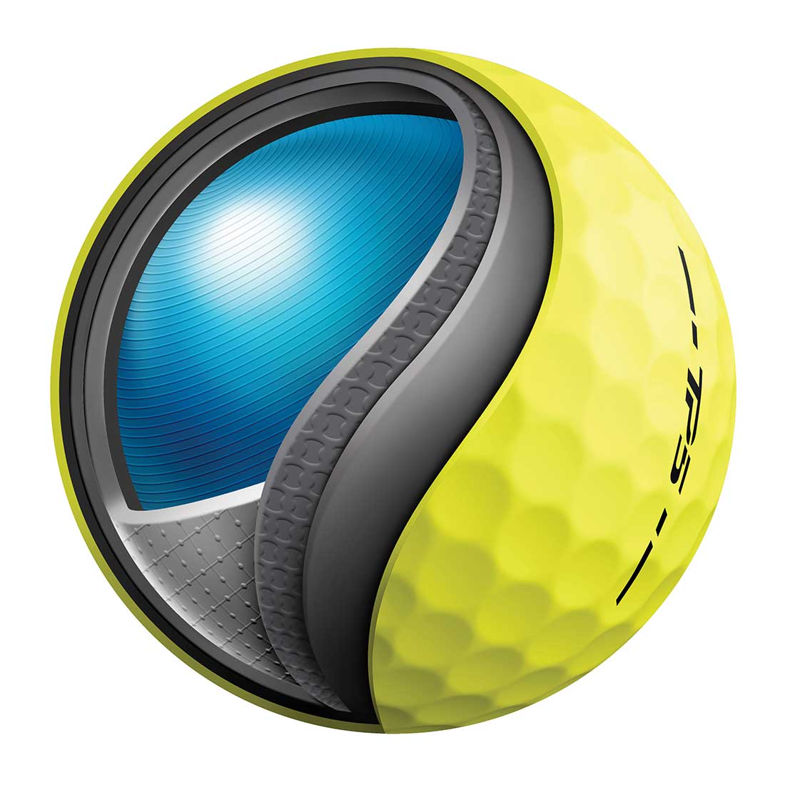 TaylorMade TP5 Yellow Golf Balls