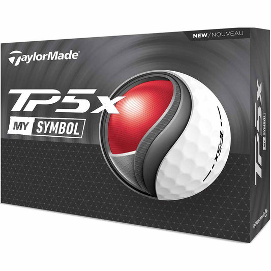 TaylorMade TP5x MySymbol Golf Balls