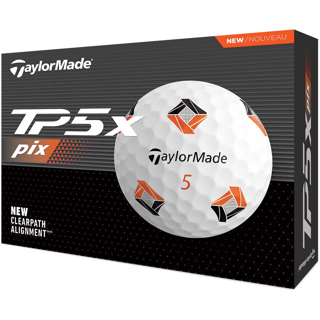 TaylorMade TP5x Pix Golf Balls