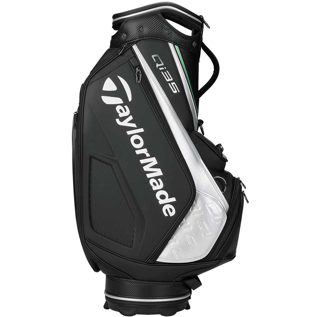 Tee of golf 　　TaylorMade キャディバッグ ブラック TaylorMade Qi35 Tour Staff Bag – Golf Discount