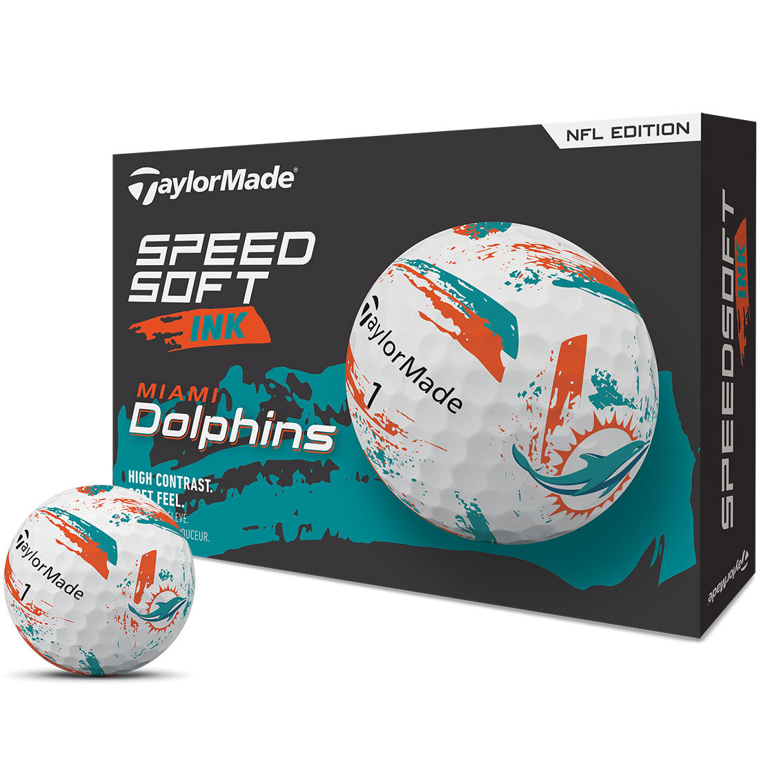 TaylorMade SpeedSoft Ink NFL Golf Balls – Golf Discount