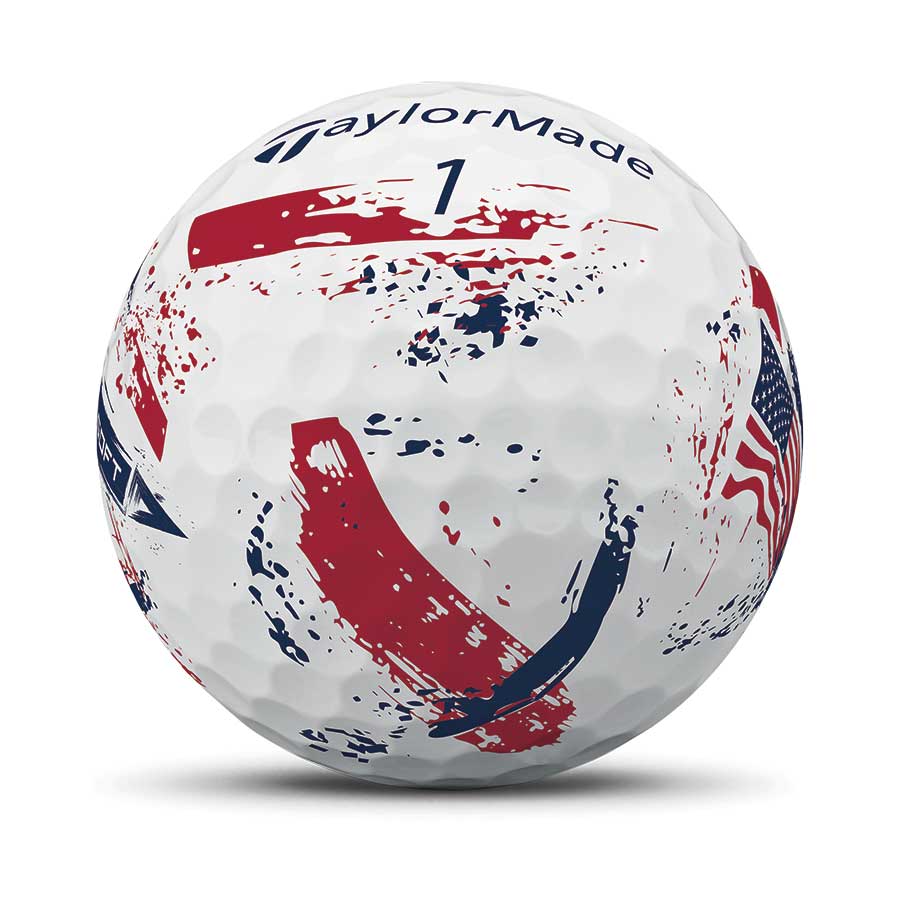 TaylorMade SpeedSoft Ink USA Golf Balls