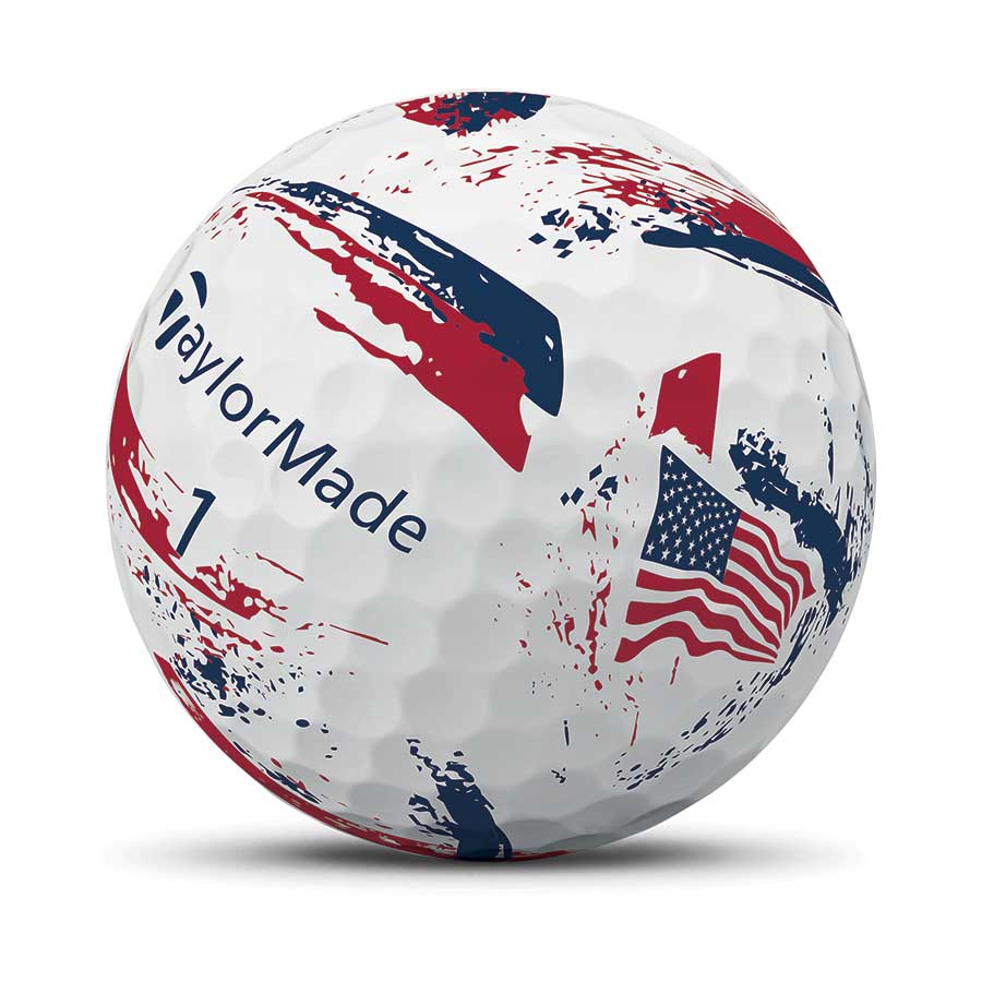 TaylorMade SpeedSoft Ink USA Golf Balls