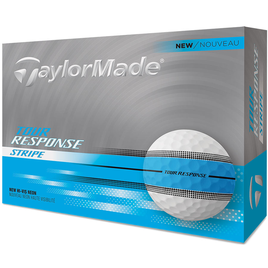 TaylorMade Tour Response Stripe Blue Golf Balls