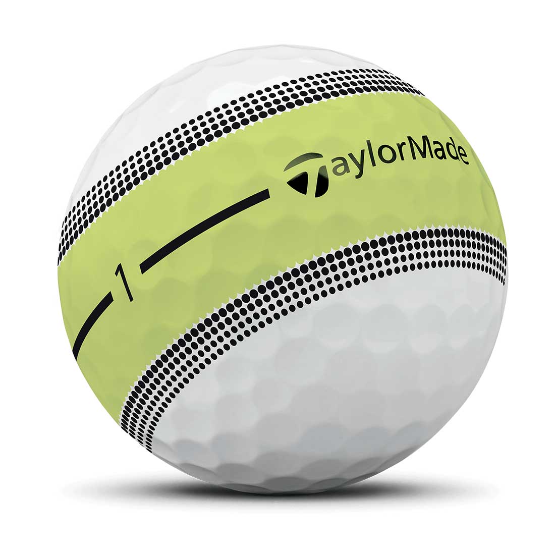 TaylorMade Tour Response Stripe Yellow Golf Balls