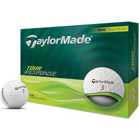 TaylorMade Tour Response White Golf Balls