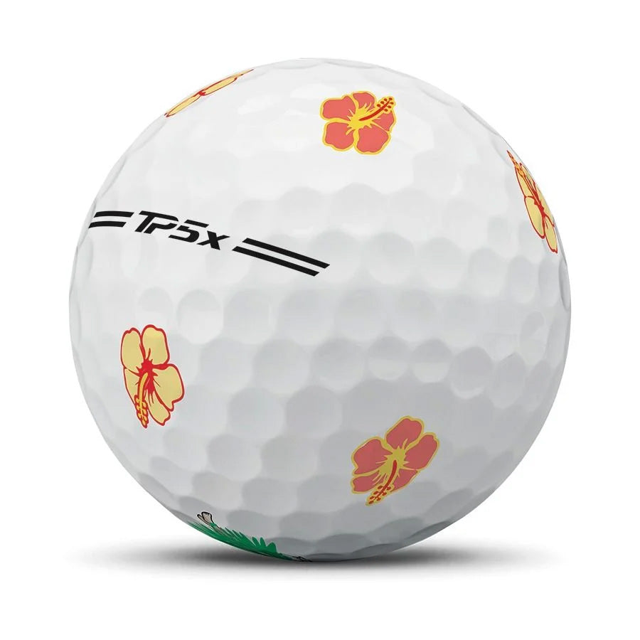 TaylorMade TP5x Pix Island Time Golf Balls