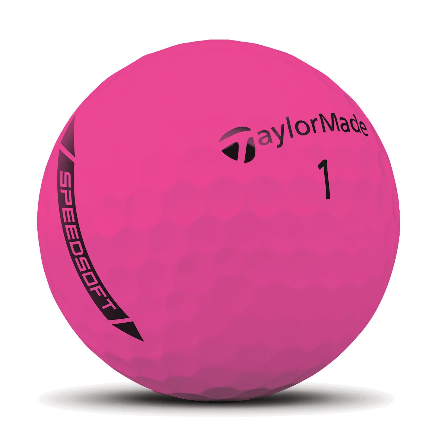 TaylorMade SpeedSoft Hi-Vis Pink Golf Balls