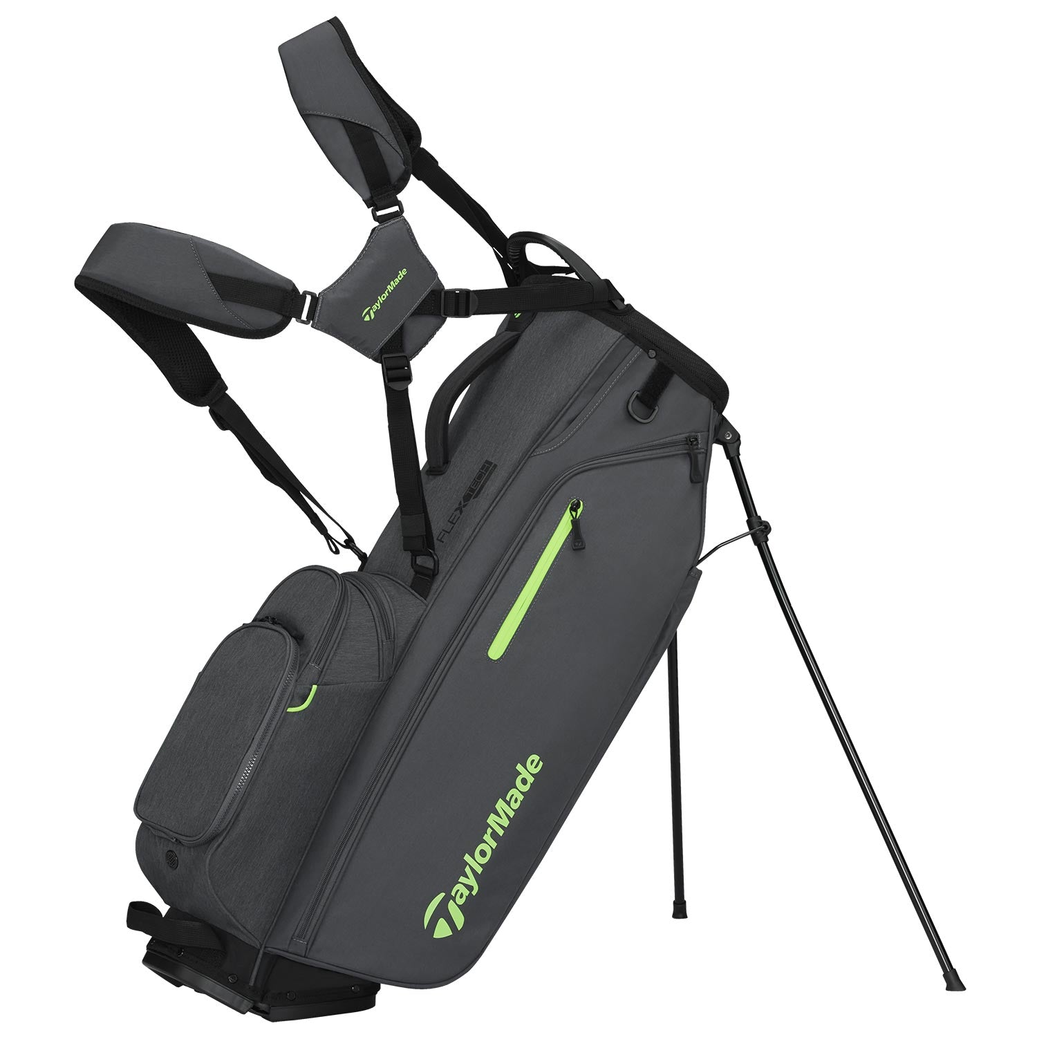 TaylorMade ゴルフバッグ ダークグリーン＆ブラック TaylorMade FlexTech Crossover Stand Bag – Golf Discount
