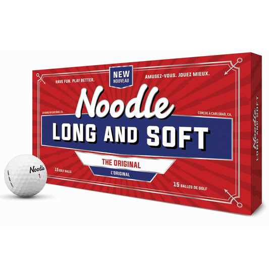 TaylorMade 2021 Noodle Long and Soft 15-Pack Golf Balls