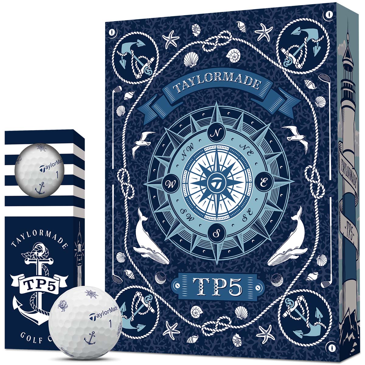 TaylorMade TP5 Sailor's Point Golf Balls