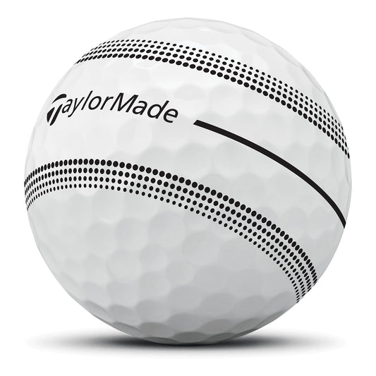 TaylorMade Tour Response Clear Stripe Golf Balls