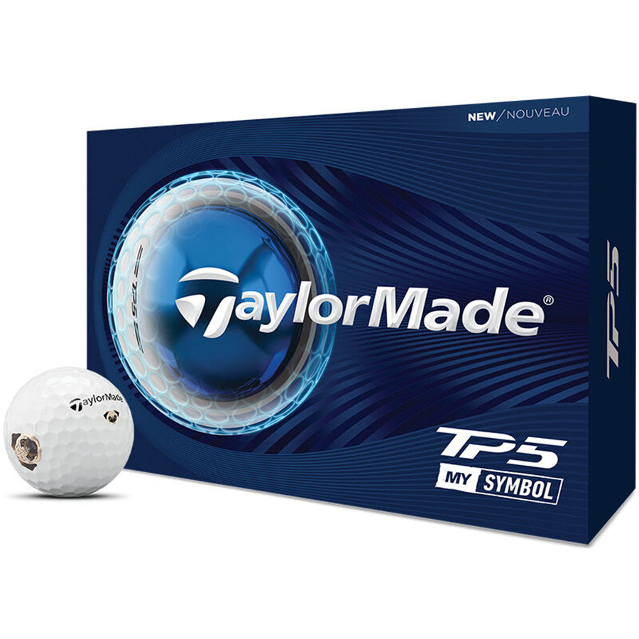 TaylorMade TP5 MySymbol Dogs Golf Balls