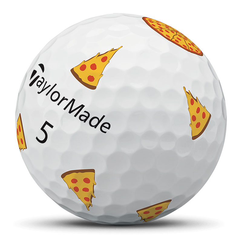 TaylorMade TP5 Pix Pizza Party Golf Balls